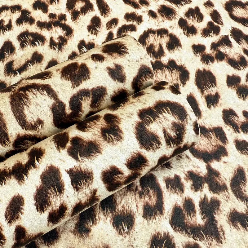 Leopard Spot Self-Adhesive Wall Covering Roll - photo 2