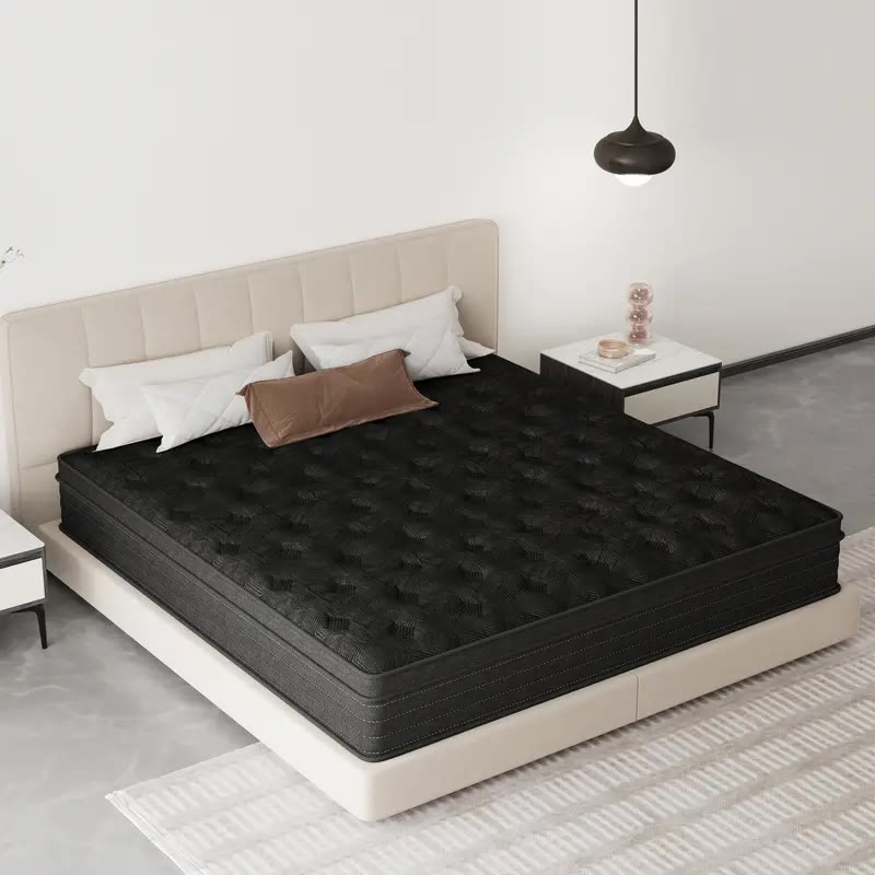 Thick Black Quilted Top Mattress - photo 4