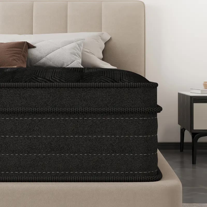 Thick Black Quilted Top Mattress - photo 2