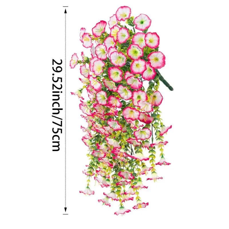 Purple and Pink Artificial Hanging Flower Vines - photo 3