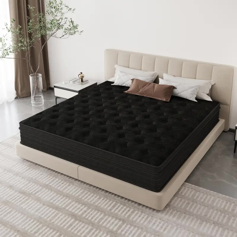 Thick Black Quilted Top Mattress - photo 3